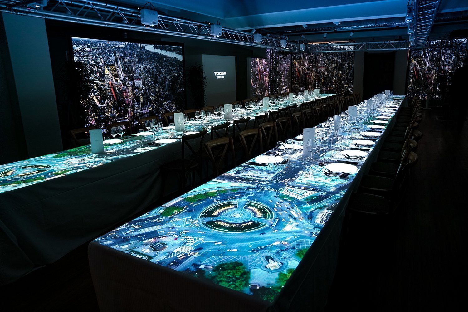 360° immersive dinner with Modulo Player - Modulo Pi